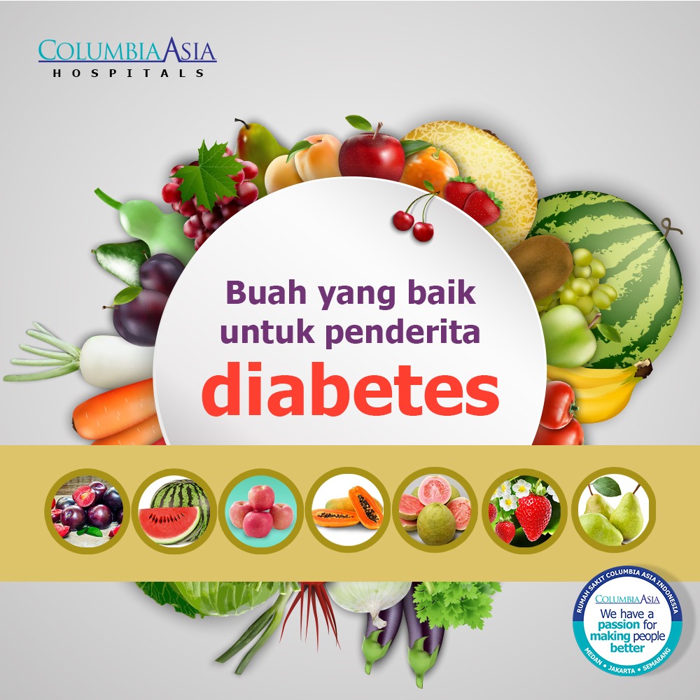 Buah yang Baik Bagi Penderita Diabetes | Columbia Asia Hospital - Indonesia