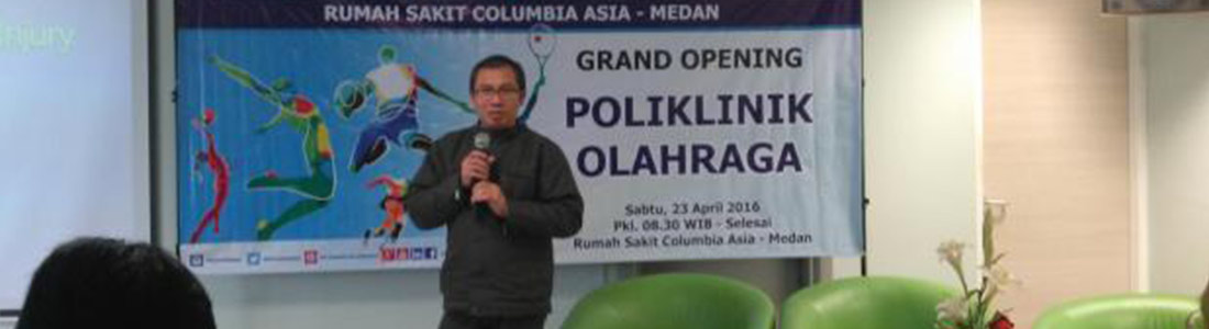 RS Columbia Asia Medan Luncurkan Poliklinik Olahraga ...