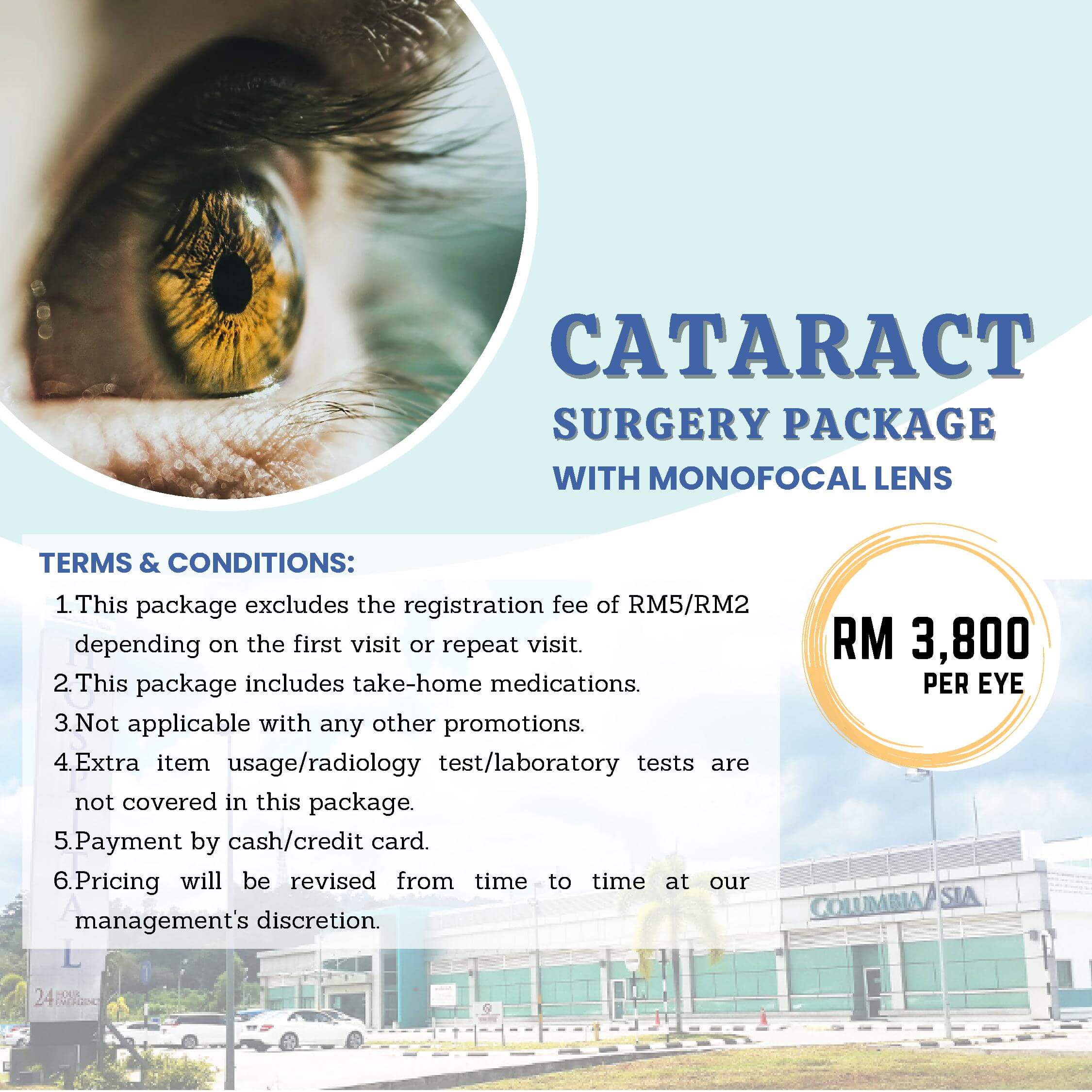 Cataract Surgery Package Columbia Asia Hospital I Private Hospital in