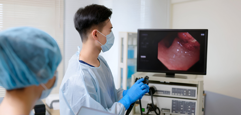 enlarged tonsils that appear larger than normal tonsils during tonsillitis.