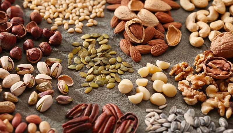 Các loại hạt thô healthy giúp giảm cân